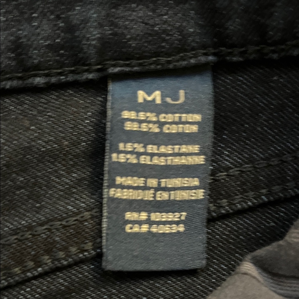 Marc By Mark Jacobs Skinny Jeans Zipper Dark Carbon Wash Sz 28 NWT - Picture 10 of 12